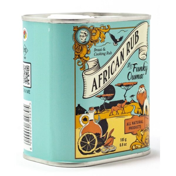 Funky Ouma - African Rub - Tin 185g - Afbeelding 2