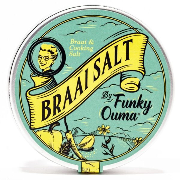 Funky Ouma - Braai Salt - Travel Bin 90g