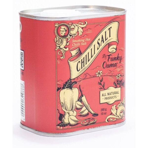 Funky Ouma - Chilli Salt - Tin 280g - Afbeelding 2
