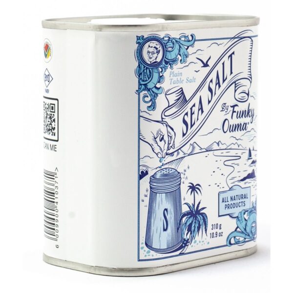 Funky Ouma - Sea Salt - Tin 310g - Afbeelding 2