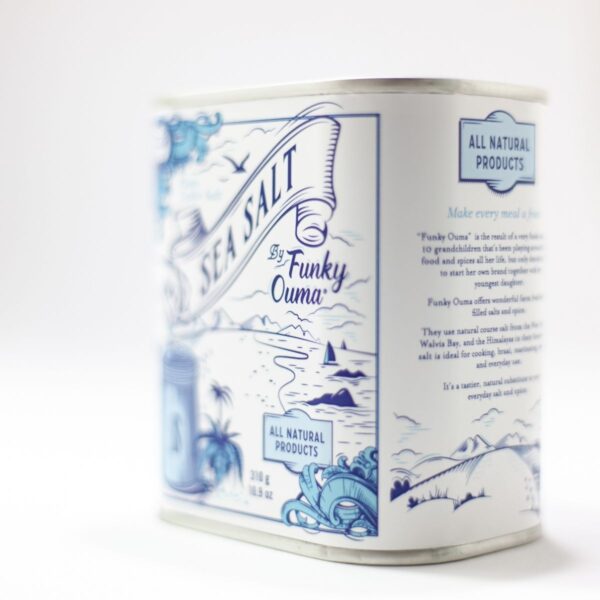 Funky Ouma - Sea Salt - Tin 310g - Afbeelding 5