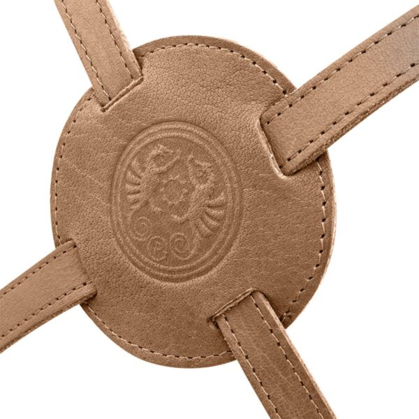 Petromax - Buffellederen Schort met Kruisband Cognac - Afbeelding 5