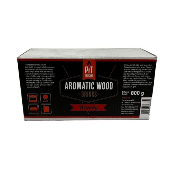 Rookbriketten Pitmaster Brandy - Afbeelding 3