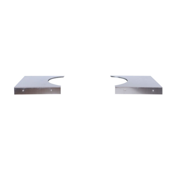 RVS zijtafels Cart Primo Grill Large en Xlarge - 2 stuks