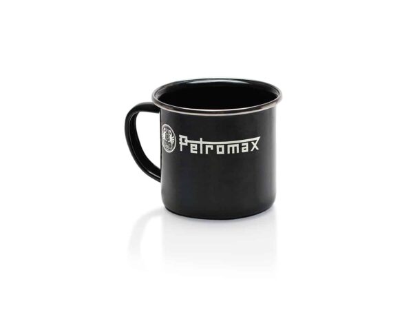 Petromax emaille mok zwart