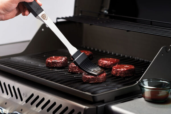 Napoleon President Limited Edition 4-delige BBQ gereedschapset in luxe aluminium opbergkoffer - kwast