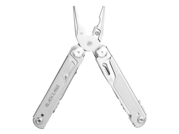 Black Eagle Yukon Mist Grey multitool met 16 functies en INOX behuizing dicjt