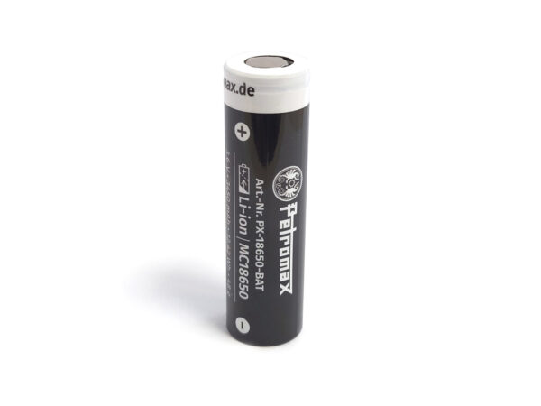 Set van 4 Petromax MC18650 Li-ion batterijen met 3450 mAh capaciteit enkel