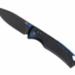 Black Eagle Fuji Midnight Black EDC-zakmes met zwart gecoat lemmet en denim micarta handgreep|Black Eagle Fuji Midnight Black EDC-zakmes met zwart gecoat lemmet en denim micarta handgreep rechts|Black Eagle Fuji Midnight Black EDC-zakmes met zwart gecoat lemmet en denim micarta handgreep knik|Black Eagle Fuji Midnight Black EDC-zakmes met zwart gecoat lemmet en denim micarta handgreep open|Black Eagle Fuji Midnight Black EDC-zakmes met zwart gecoat lemmet en denim micarta handgreep verpakking