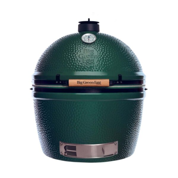 De Big Green Egg 2XL in vol ornaat.|||
