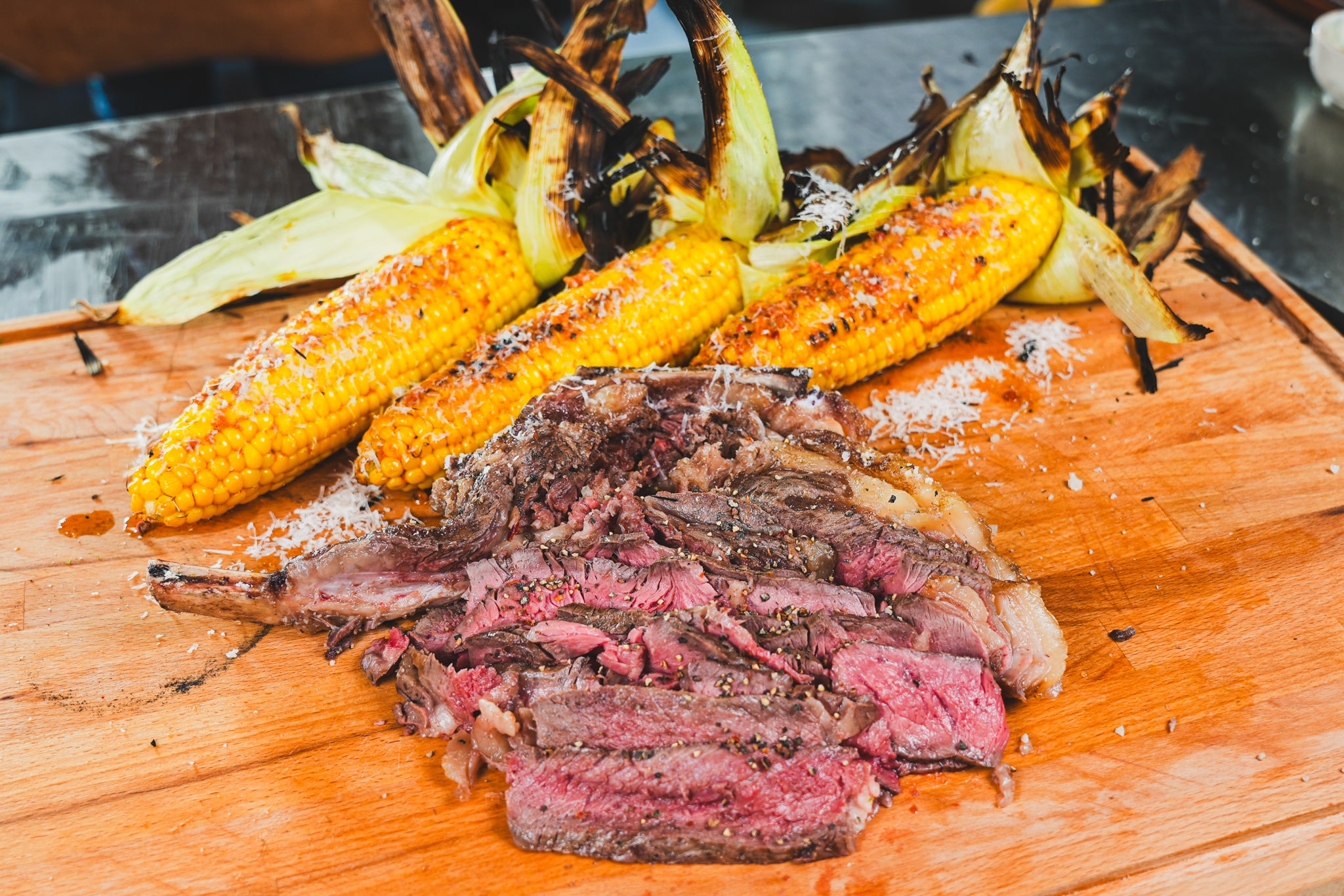 Cowboy Steak in zoutkorst