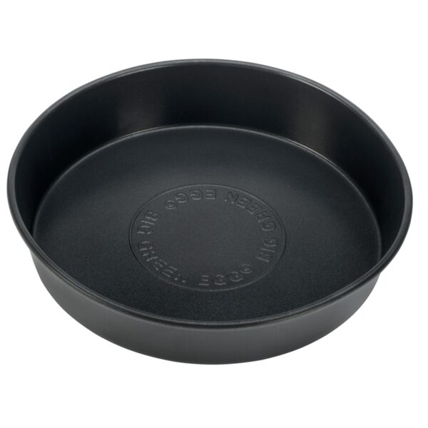 Ronde druippan van Big Green Egg voor het opvangen van vet en vocht.
