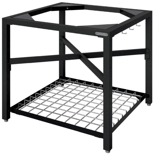 Zwart metalen frame voor de Big Green Egg XLarge