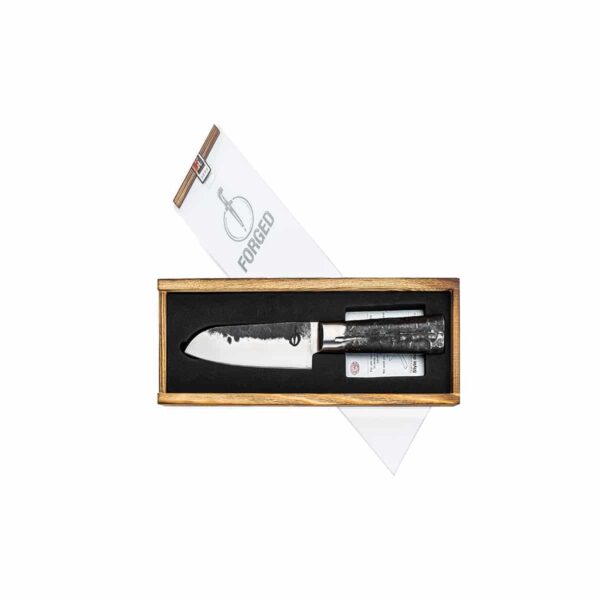 Japans santokumes 14 cm|uit de Forged Intense lijn.||