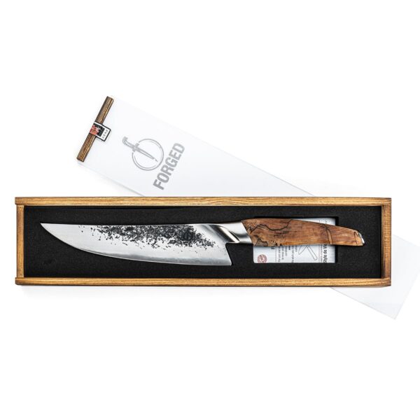 Het Forged Katai koksmes.||forged katai