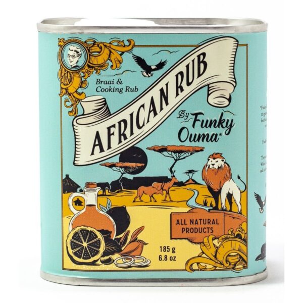 Funky Ouma - African Rub - Tin 185g|||