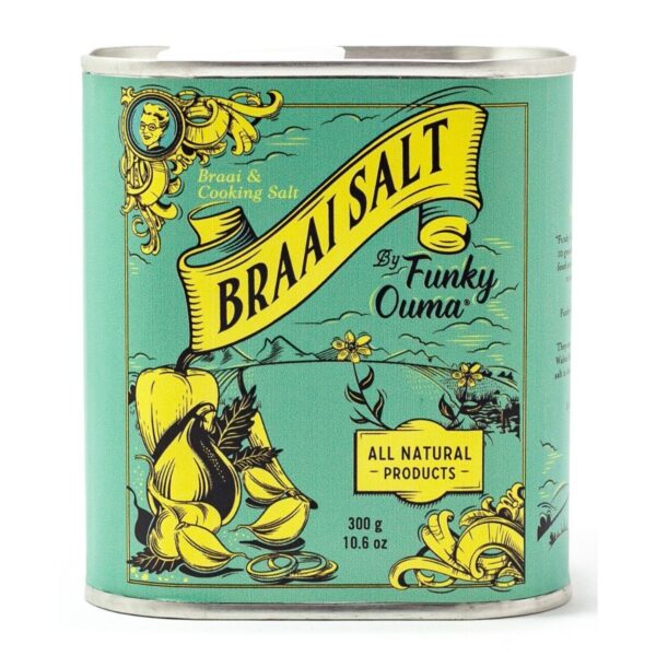 Funky Ouma - Braai Salt - Tin 300g|||