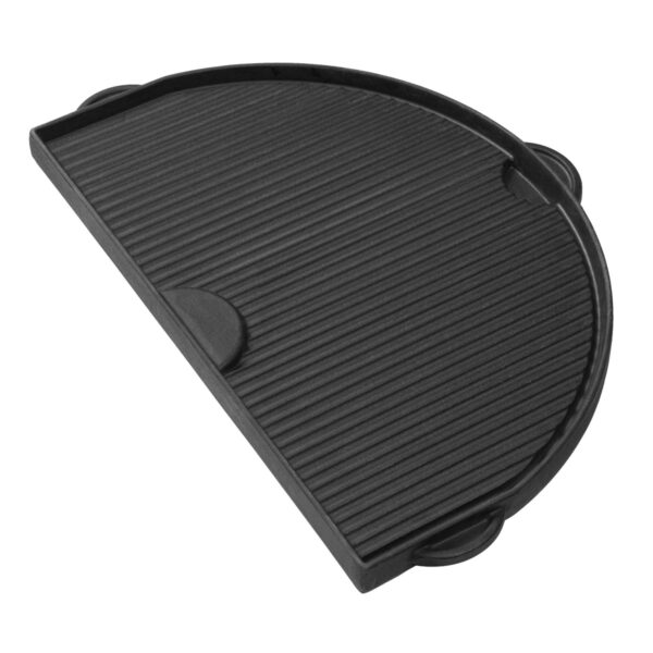 Gietijzeren bakplaat half ovaal Primo Grill Large|