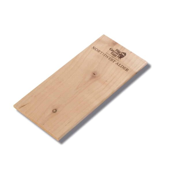 Elzen grill planken voor op de Big Green Egg.