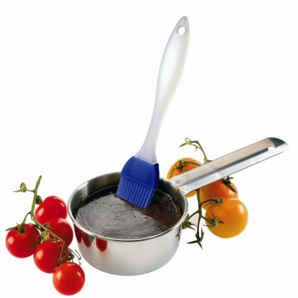 RVS sauspannetje met kwast van Grill Pro