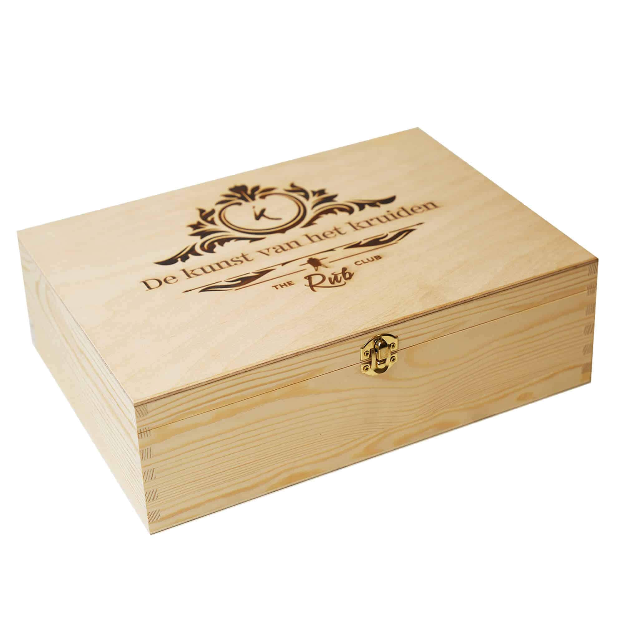 The Rub Club dry rub geschenkkist 8x