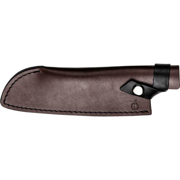Prachtige lederen hoes voor het Forged santokumes 18cm.|