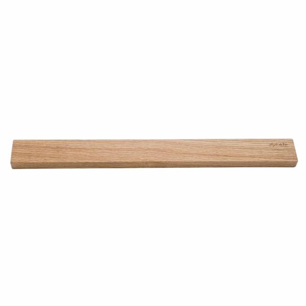 Magnetisch messenrek gemaakt van eikenhout.||||