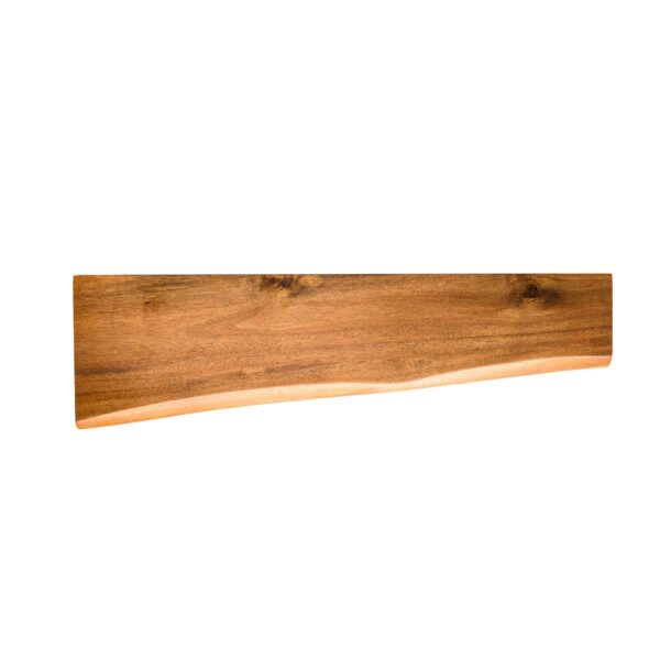 Magnetisch messenrek met een natuurlijke vorm|gemaakt van acacia hout.