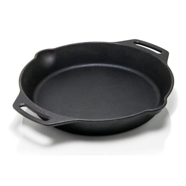 Petromax Gietijzeren Skillet 30cm met twee handvatten op open vuur|||Outdoor cooking
