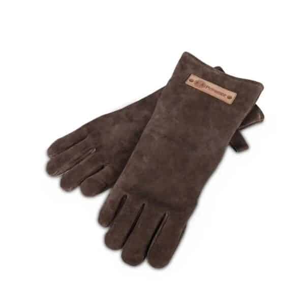 Petromax barbecue handschoenen|Petromax barbecue handschoenen binnenkant|Petromax barbecue handschoenen label|Petromax barbecue handschoenen sfeer|