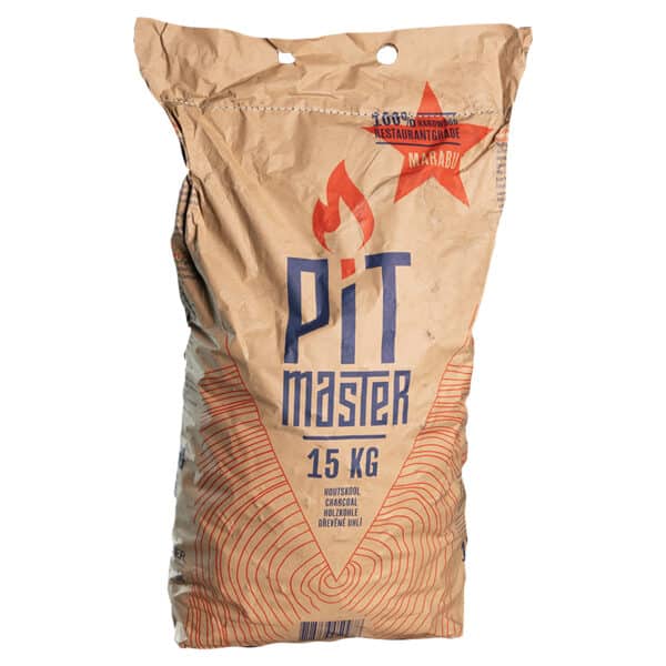 Pitmaster Marabu houtskool|puur houtkool||de Pitmaster Marabu.