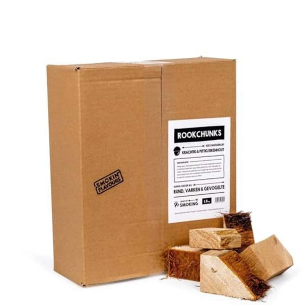 Rookchunks Hickory als smaakmakers