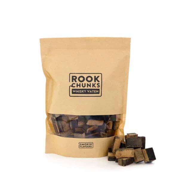 Rookchunks Whisky als smaakmakers
