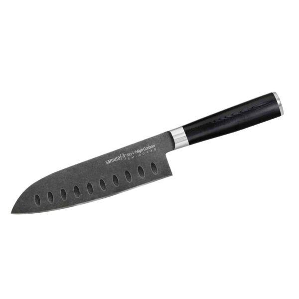 Samura MO-V Stonewash santoku|18 cm.||||