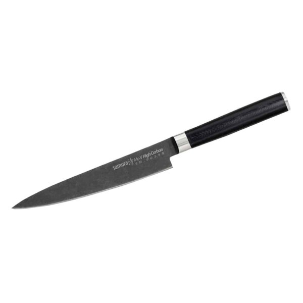 Samura MO-V Stonewash universeel mes|15 cm.||||