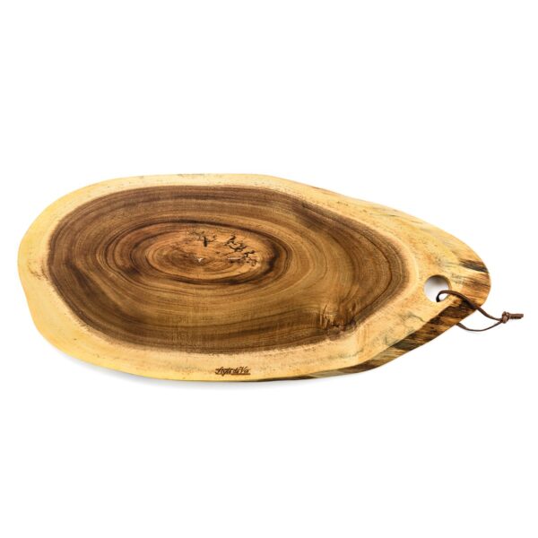Ovale snijplank maat L|acacia hout