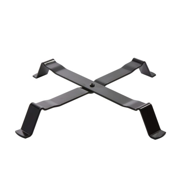 Zwart metalen onderstel voor op tafel