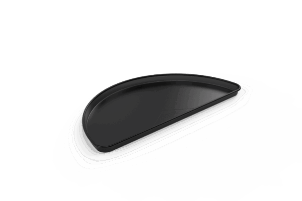 The Bastard Drip Pan Half Moon Large