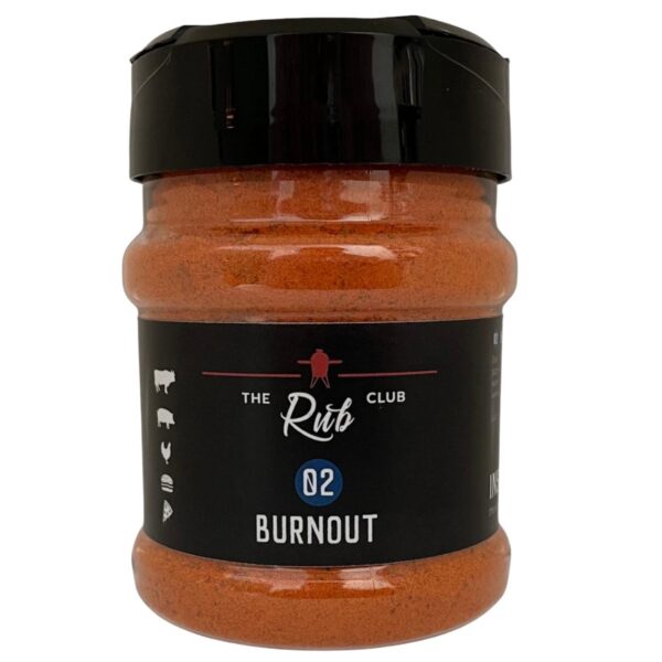 The Rub Club Burnout 02 kruidenrub 200 gram pot