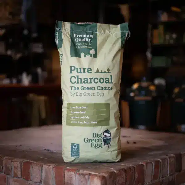 charcoal big green egg