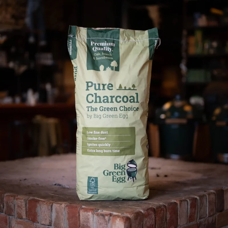 charcoal big green egg