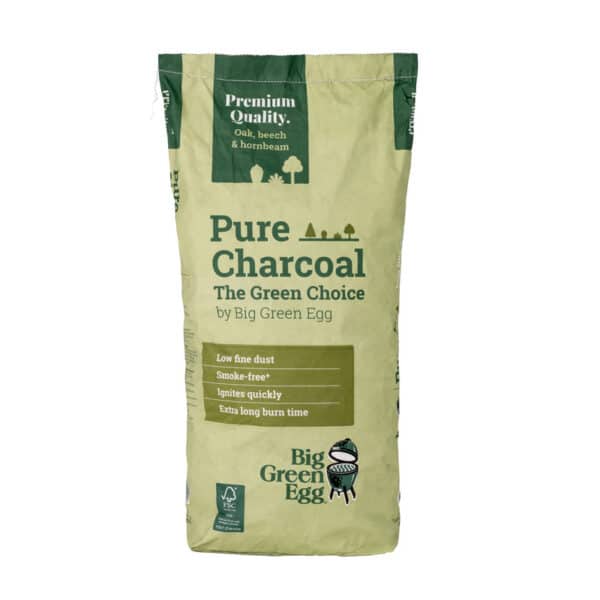 Pure houtskool 9kg van Big Green Egg