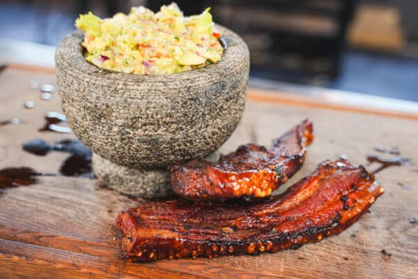 Chicharrones van de BBQ