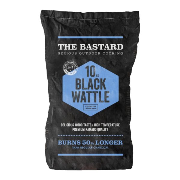Houtskool charcoal black wattle zak van the bastard