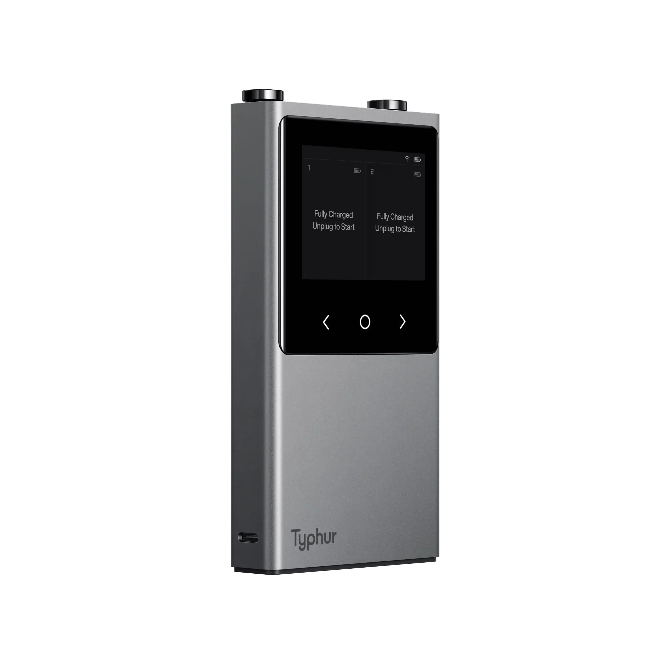 Typhur Sync Dual ingeklapt