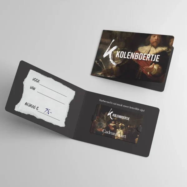 Cadeaukaart 75 Euro Rembrandt