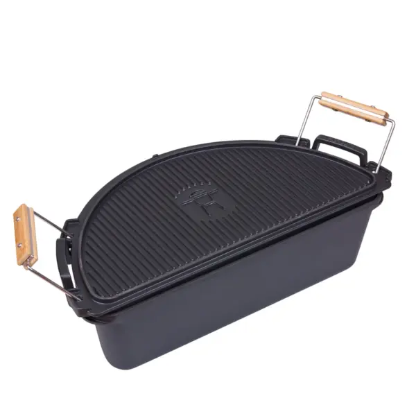 Monolith SGS Fire Pot Set .55 gietijzeren halve maan pan