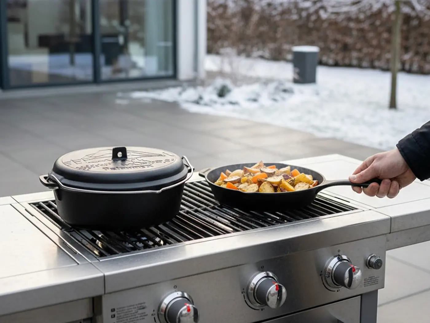 Petromax Gietijzeren Skillet 25 cm Essential
