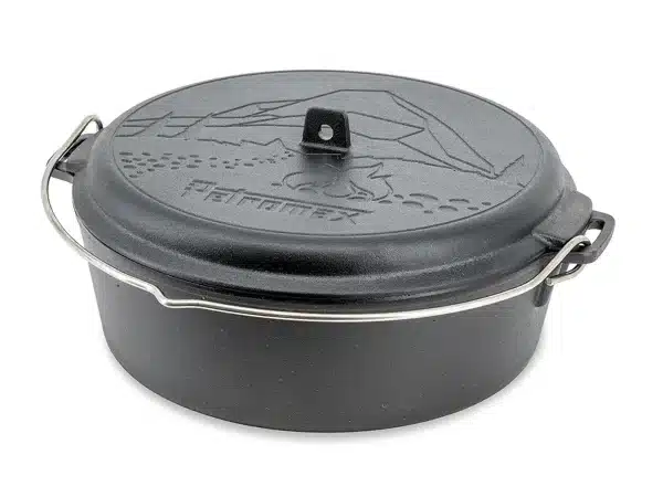 Petromax Dutch Oven FT6-t 5,5 liter Essential gietijzer platte bodem