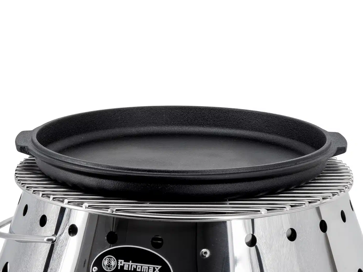 Petromax Dutch Oven FT6-t 5,5 liter Essential gietijzer platte bodem deksel pan